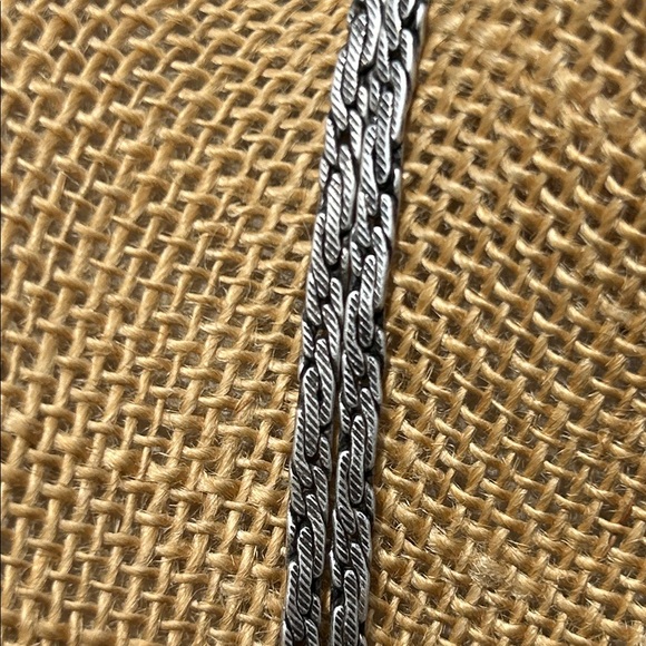 Chico's Silver-Tone Statement Necklace with Amber Accents - Picture 3 of 6